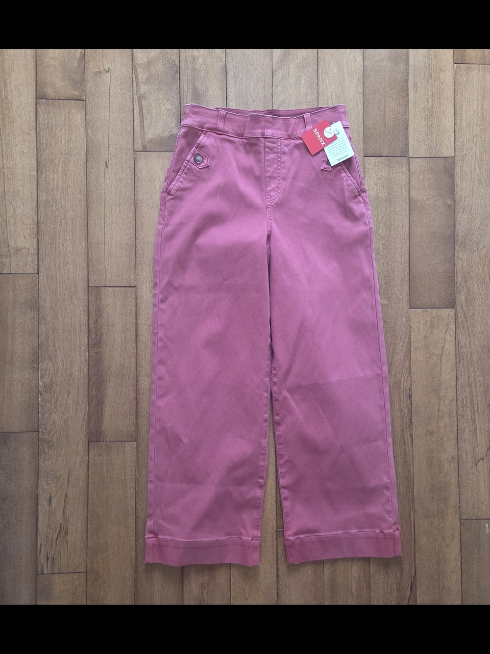 Spanx Women's  Wide-Leg Pants in Dusty Rose Size S petite